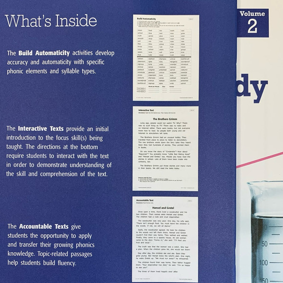 Homeschool Elementary Phonics My Word Study Benchmark Education Set Volumes 1&2 - Picture 5 of 12